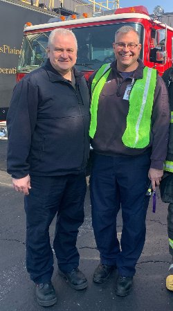 Lt Dinelli and Lt Bayne